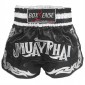 Pantaloncini Muay Thai Boxe Donna Boxsense : BXS-076-Nero-W